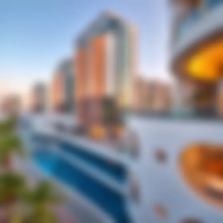 Modern architectural designs of Dubai's iconic buildings