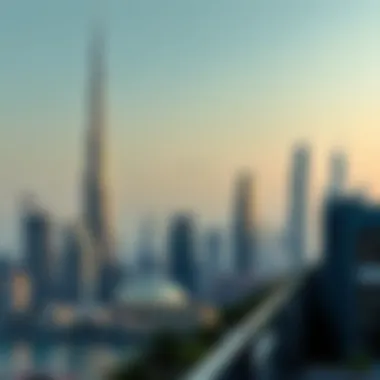Stunning skyline of Dubai showcasing luxury apartments