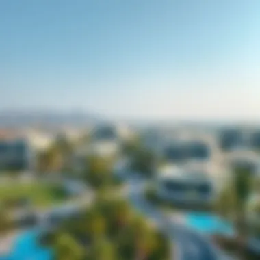 Aerial view of the Valley of Rivana showcasing lush landscapes and modern architecture.