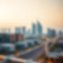 Stunning skyline view of West Al-Daira showcasing modern architecture