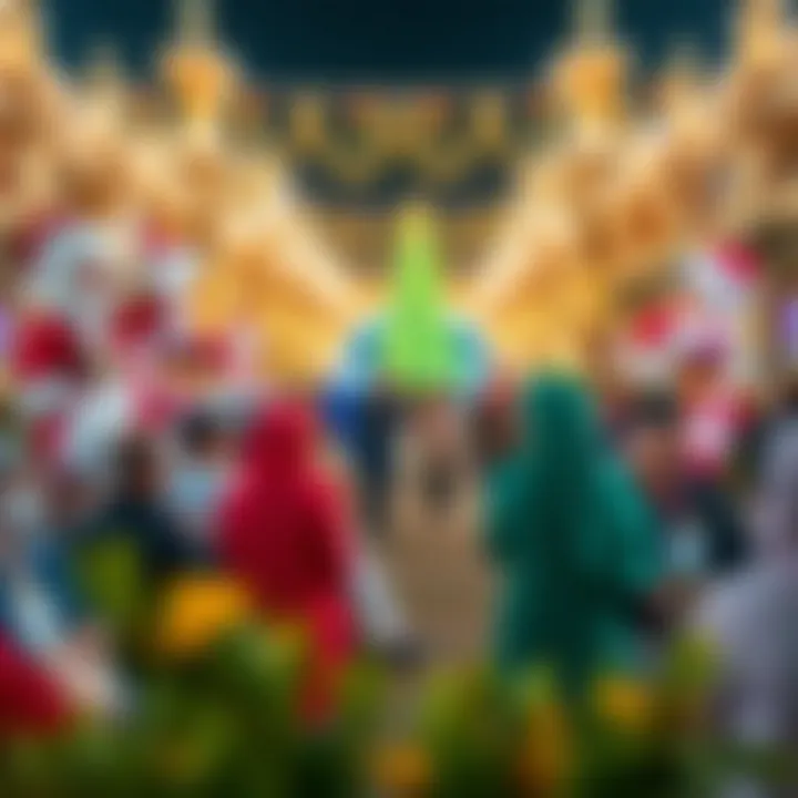 Festive events and performances at Global Village