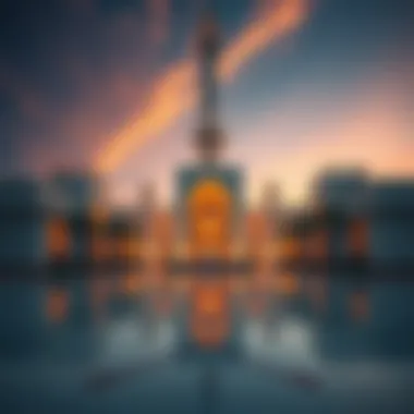 Stunning architectural view of Five Crowns in Al Barsha