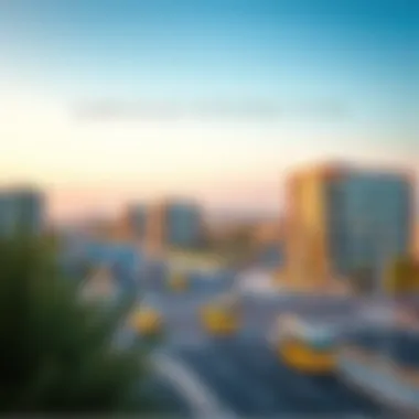 Modern infrastructure developments at Garhoud Intersection