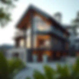 Stunning architectural view of Gate Village