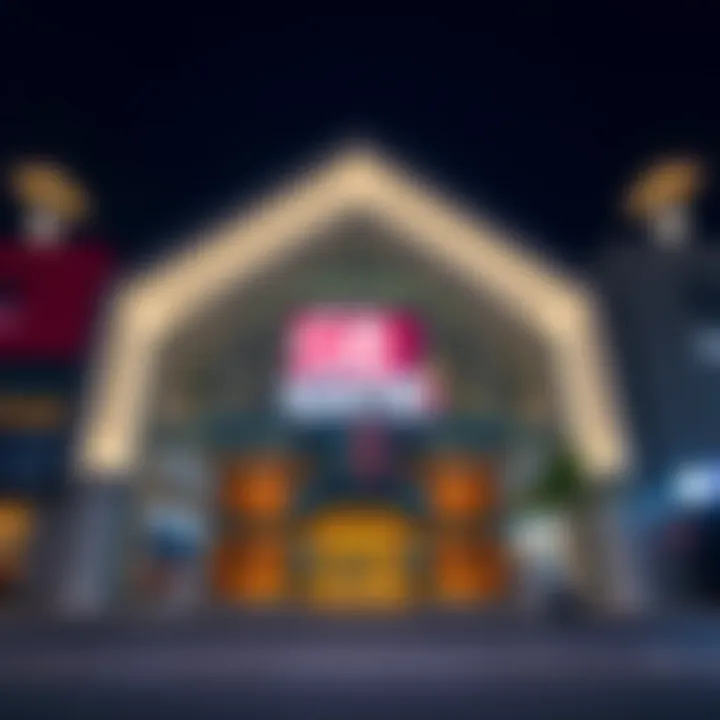 Exterior architecture of GB Gate highlighting modern design