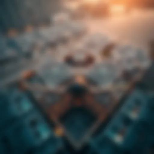 Aerial Perspective of Hadiqat Al-Nouf Three Aerial view of Hadiqat Al-Nouf Three showcasing its architectural marvels