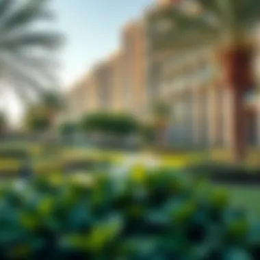 Serene Green Spaces in Hadiqat Al-Nouf Three Community park in Hadiqat Al-Nouf Three with lush greenery