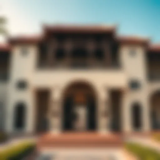 Exterior view of Hatta Museum showcasing traditional architecture