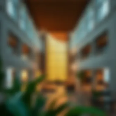 Interior view showcasing the design elements of Hatta Museum