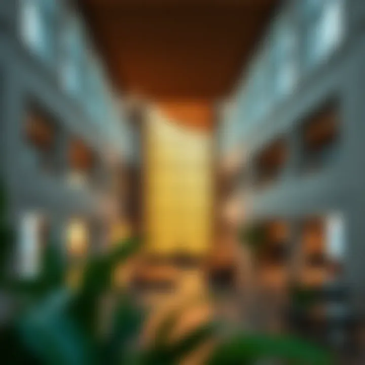 Interior view showcasing the design elements of Hatta Museum