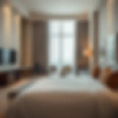 Modern Accommodation Interior at Hyatt Regency Deira Modern accommodation interior at Hyatt Regency Deira