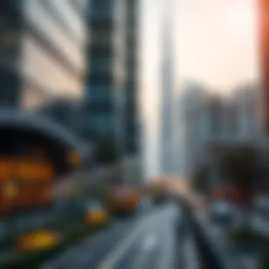 Graph illustrating market trends in Dubai's real estate sector