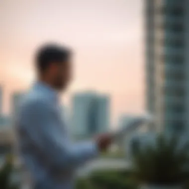 Investing in Dubai's Property Market Investor evaluating property in Dubai