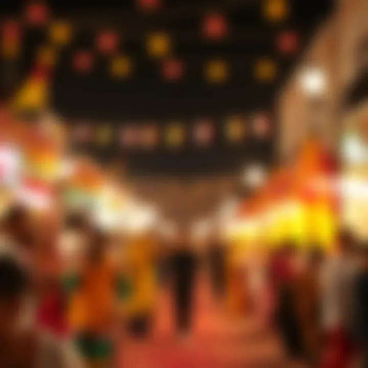 Cultural festival celebration within Khalifa Community