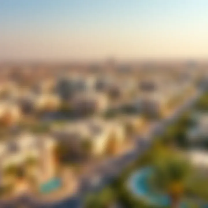 Panoramic view of the Al Nahda 1 neighborhood