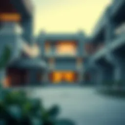 Contemporary architectural design in Majan