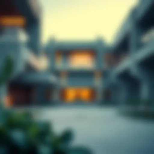 Contemporary architectural design in Majan