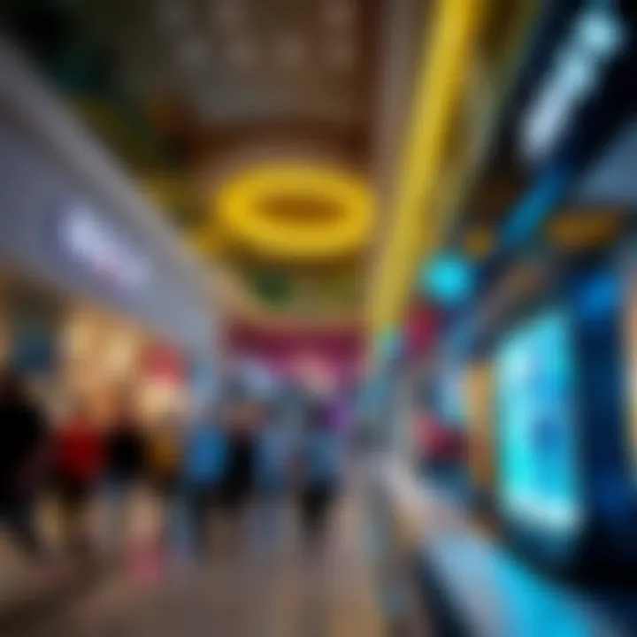 Vibrant atmosphere within Max Delma Mall attracting visitors