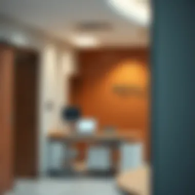 Detailed view of medical examination facilities in Dubai