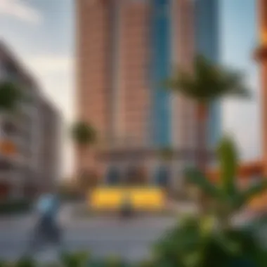 Community amenities surrounding Montrose Tower