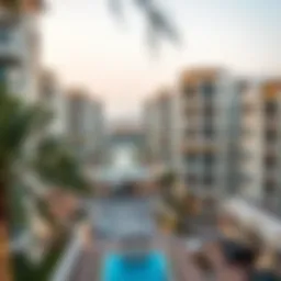 A panoramic view of المويهات 3 showcasing its residential elegance