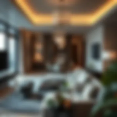 Luxurious apartment interior highlighting Dubai's real estate offerings