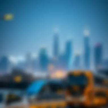 Stunning skyline of Dubai showcasing modern architecture