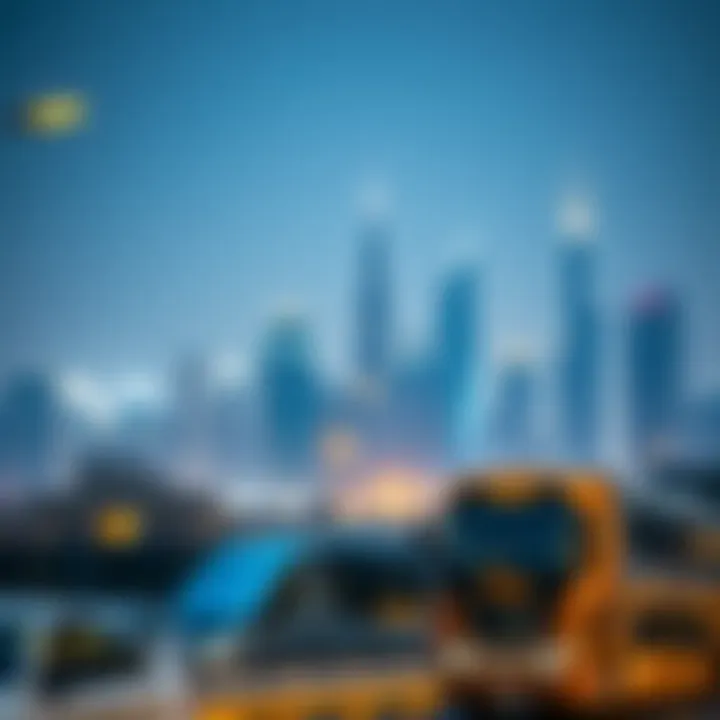 Stunning skyline of Dubai showcasing modern architecture