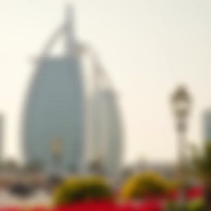 A picturesque image of Dubai's vibrant culture and lifestyle