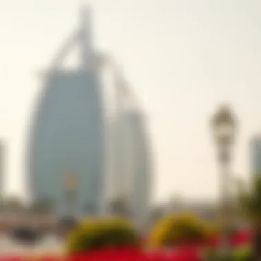 Experience the Vibrant Culture of Dubai A picturesque image of Dubai's vibrant culture and lifestyle