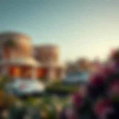 Luxurious real estate development in Dubai