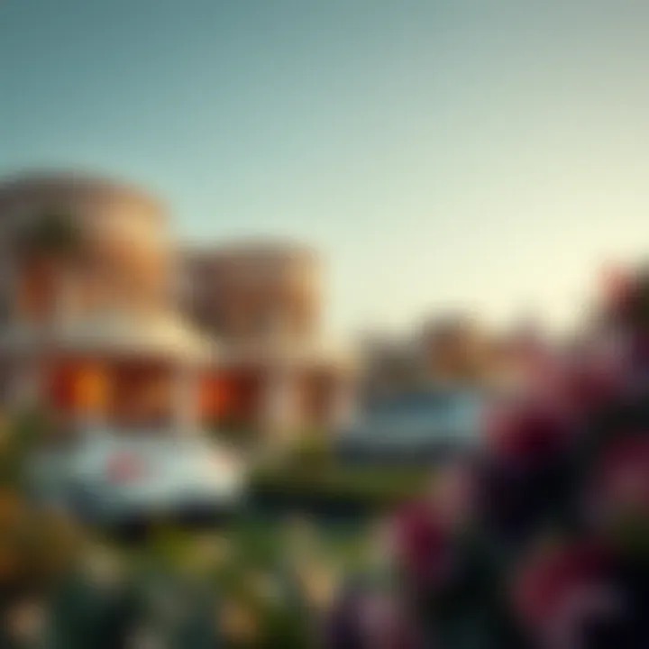 Luxurious real estate development in Dubai