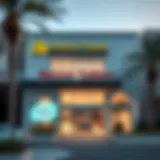 Maktab Tadbeer service center exterior showcasing modern architecture