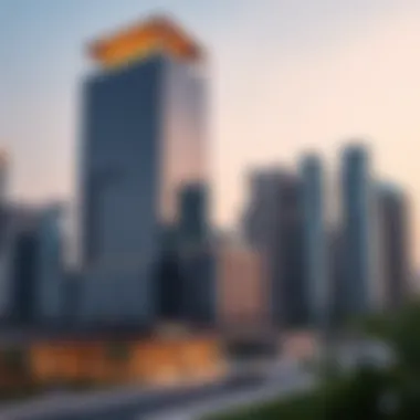 Stunning architectural design of Nova Tower