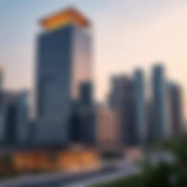 Stunning architectural design of Nova Tower