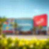 Oasis Mall Exterior A vibrant view of the Oasis Mall's exterior showcasing modern architecture.