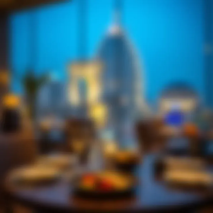 Culinary Delights at Dubai's Finest Stays Dining experience in a Dubai accommodation