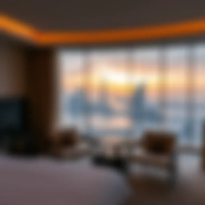 Breathtaking Vistas Offered by Dubai Hotels Stunning view from a Dubai hotel room