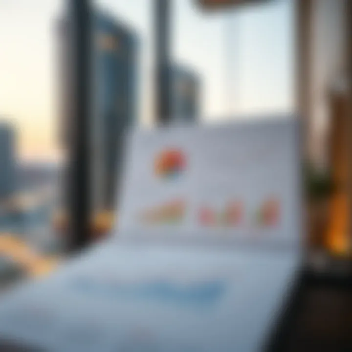 Charts depicting investment trends in Dubai real estate market