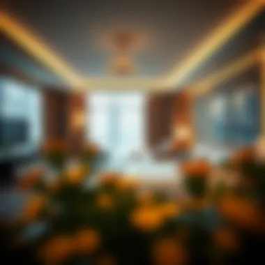 Spacious and sophisticated accommodation interior at Park Place Hotel