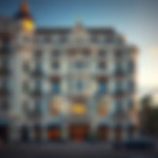 Luxurious exterior view of Park Place Hotel showcasing its architectural grandeur