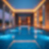 Luxurious private pool in a Dubai chalet