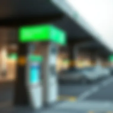 Payment kiosks for parking in Dubai