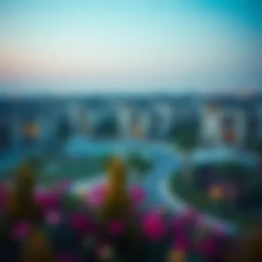 Luxury Living: Residential Developments in the UAE Luxurious residential community with lush landscapes