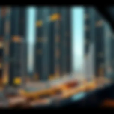 Analysis of Rent Trends in Dubai Graph illustrating rent trends in Dubai