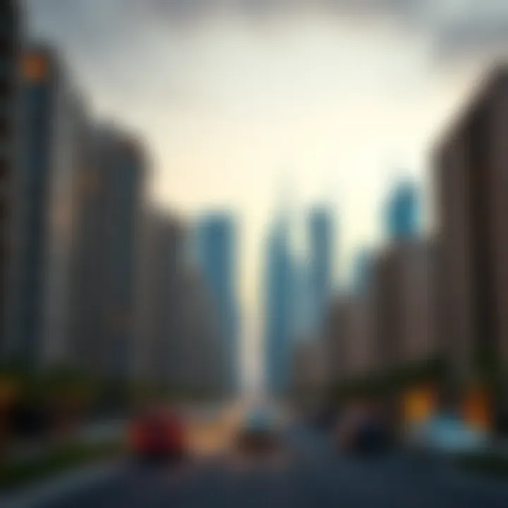 Dubai's Evolving Real Estate Landscape Dubai skyline showcasing residential buildings