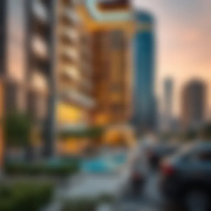 An infographic illustrating real estate investment trends in Dubai