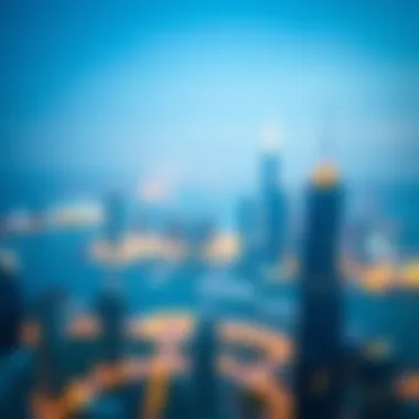 Panoramic view from Sapphire Tower highlighting the skyline of Business Bay