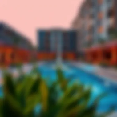 Community Amenities Enhancing Lifestyle at Sarai Apartments Vibrant community amenities in Sarai Apartments