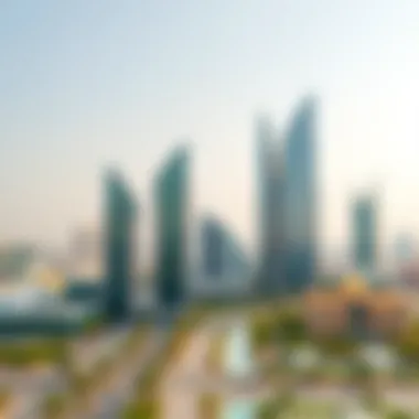 Panoramic view of Silicon Oasis highlighting urban landscape